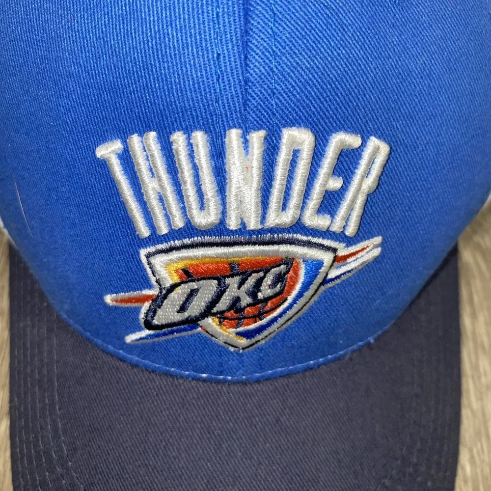 Adidas OKC THUNDER NBA Basketball  Boys‎ Youth 4-7 Ball Cap Hat